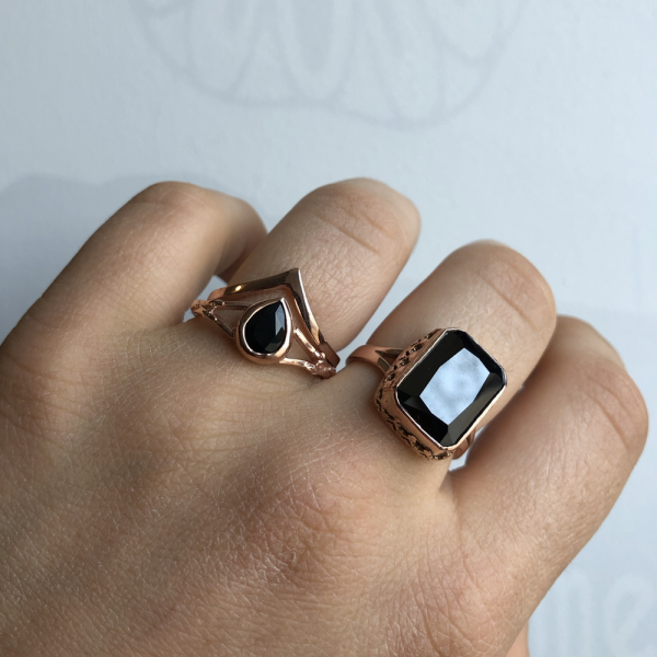 Rose Gold Midnight Black Polaris