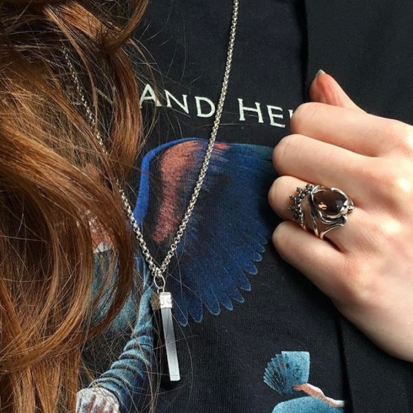 Aldon & Bran antler ring